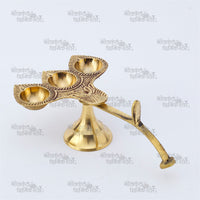 Traditional Indian Brass Aarti Diya