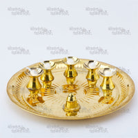 Traditional Brass Aarati Dish