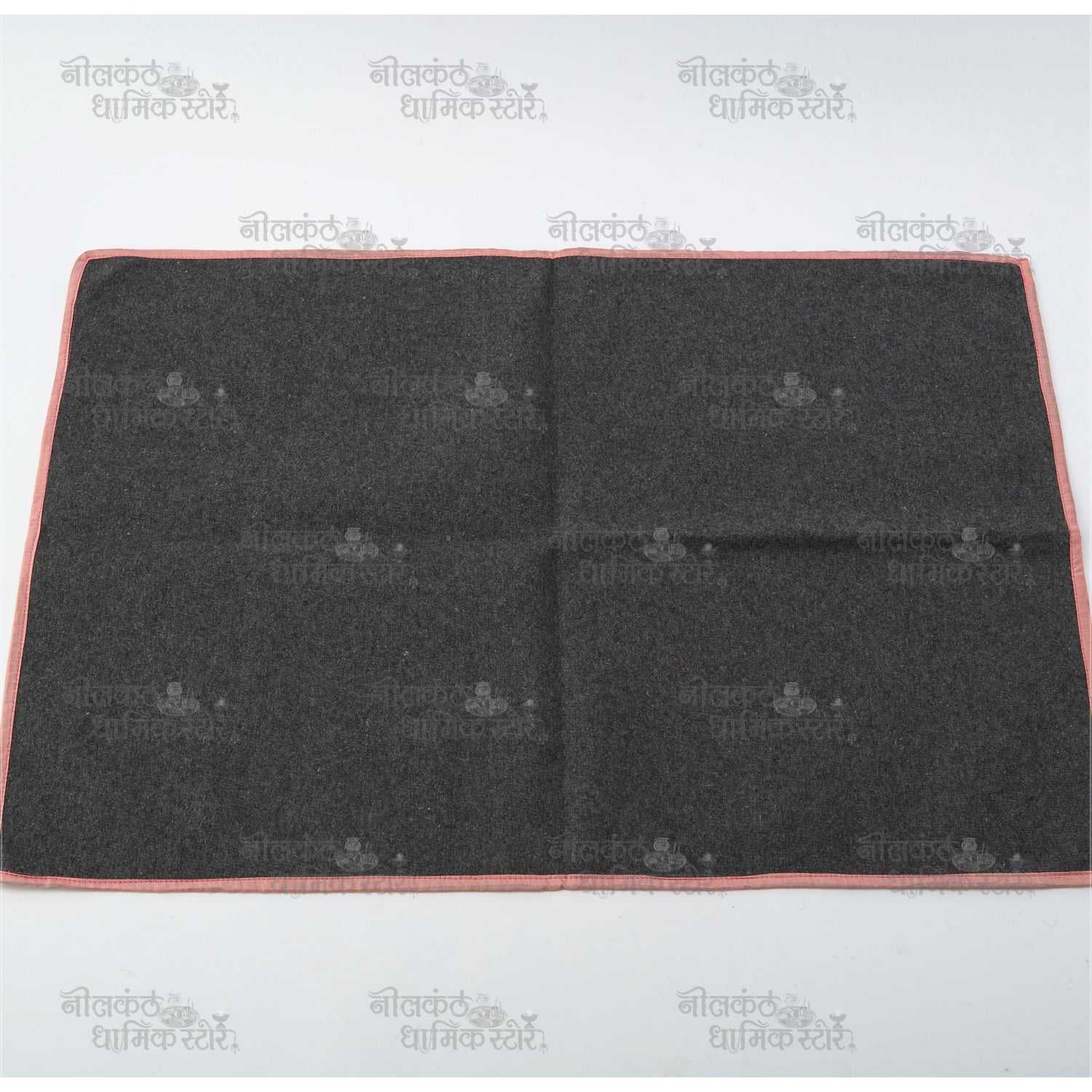 Wool Pooja Asana – Premium Traditional Woolen Prayer Mat for Meditation and Worship by Nilkanthdham