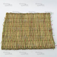 Hand Woven Kusha Grass Asana – Natural Meditation & Pooja Mat by Nilkanthdham