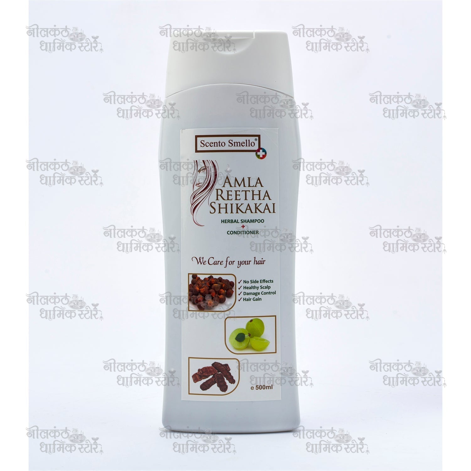 Amla Aritha Shikakai Shampoo – Herbal Ayurvedic Cleanser and Conditioner by Nilkanthdham