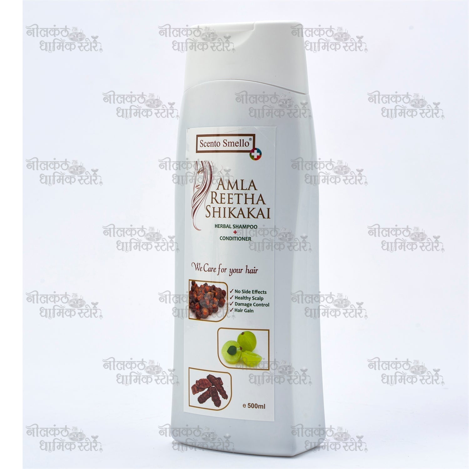 Amla Aritha Shikakai Shampoo – Herbal Ayurvedic Cleanser and Conditioner by Nilkanthdham