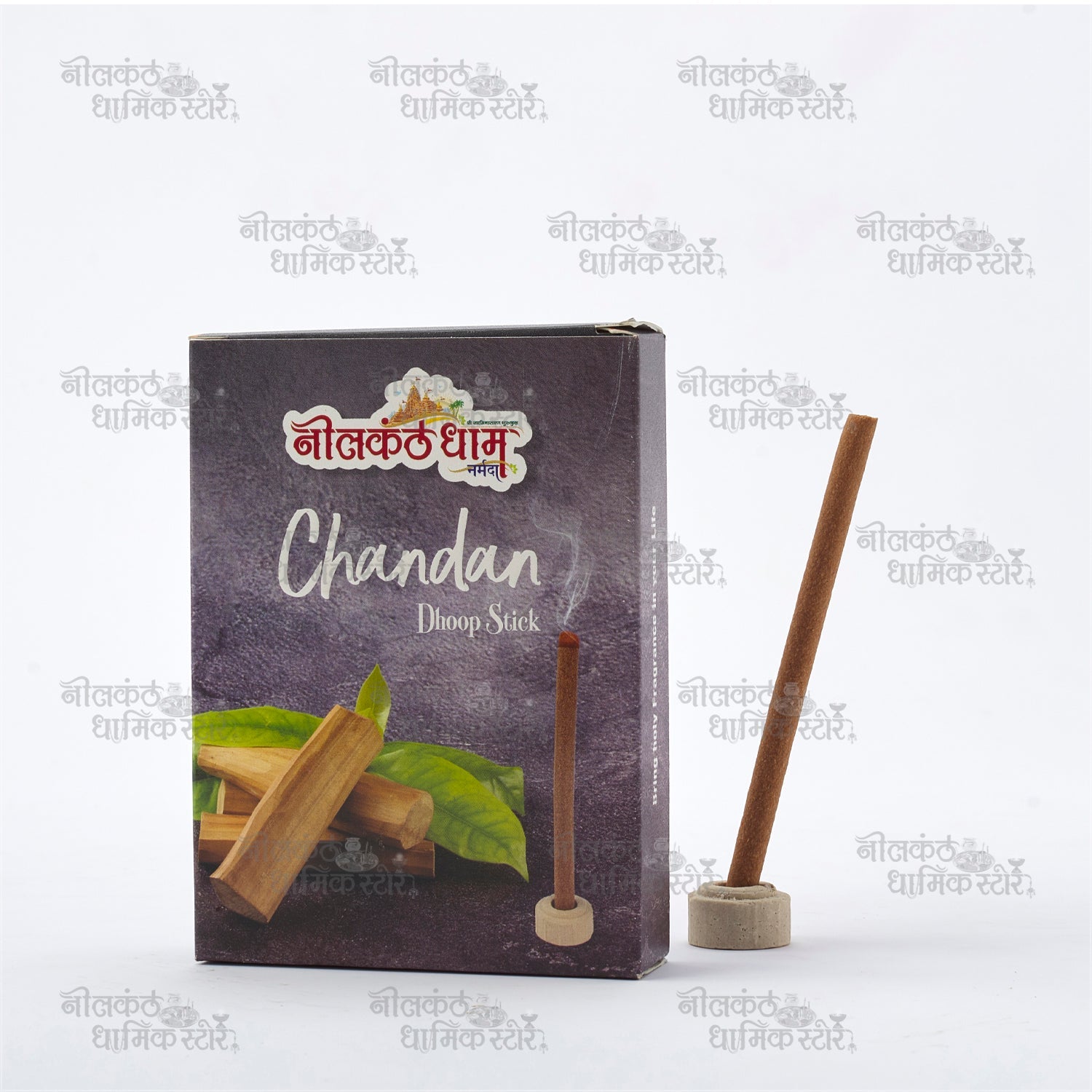 Chandan Dhoop Stick – Pure Sandalwood Natural Long-Lasting Dhoop by Nilkanthdham