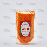 Chandan Powder Pouch with Saffron & Aromatic Herbs for Pooja and Rituals