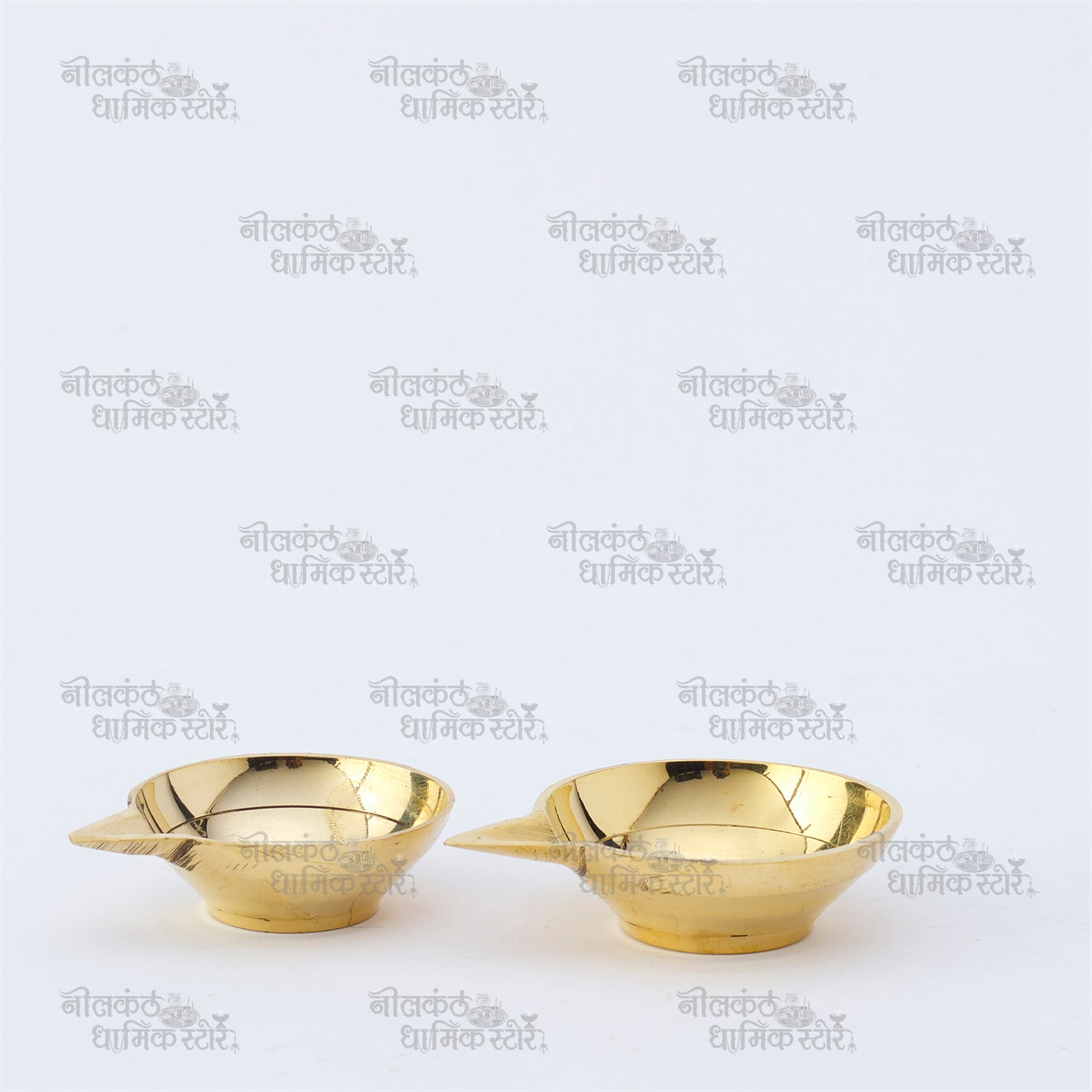 Traditional Brass Oil Lamp for Home Temple