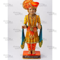 Ghanashyam Maharaj Mota Murti – Large Swaminarayan Idol for Home and Temple by Nilkanthdham