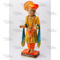 Ghanashyam Maharaj Mota Murti – Large Swaminarayan Idol for Home and Temple by Nilkanthdham