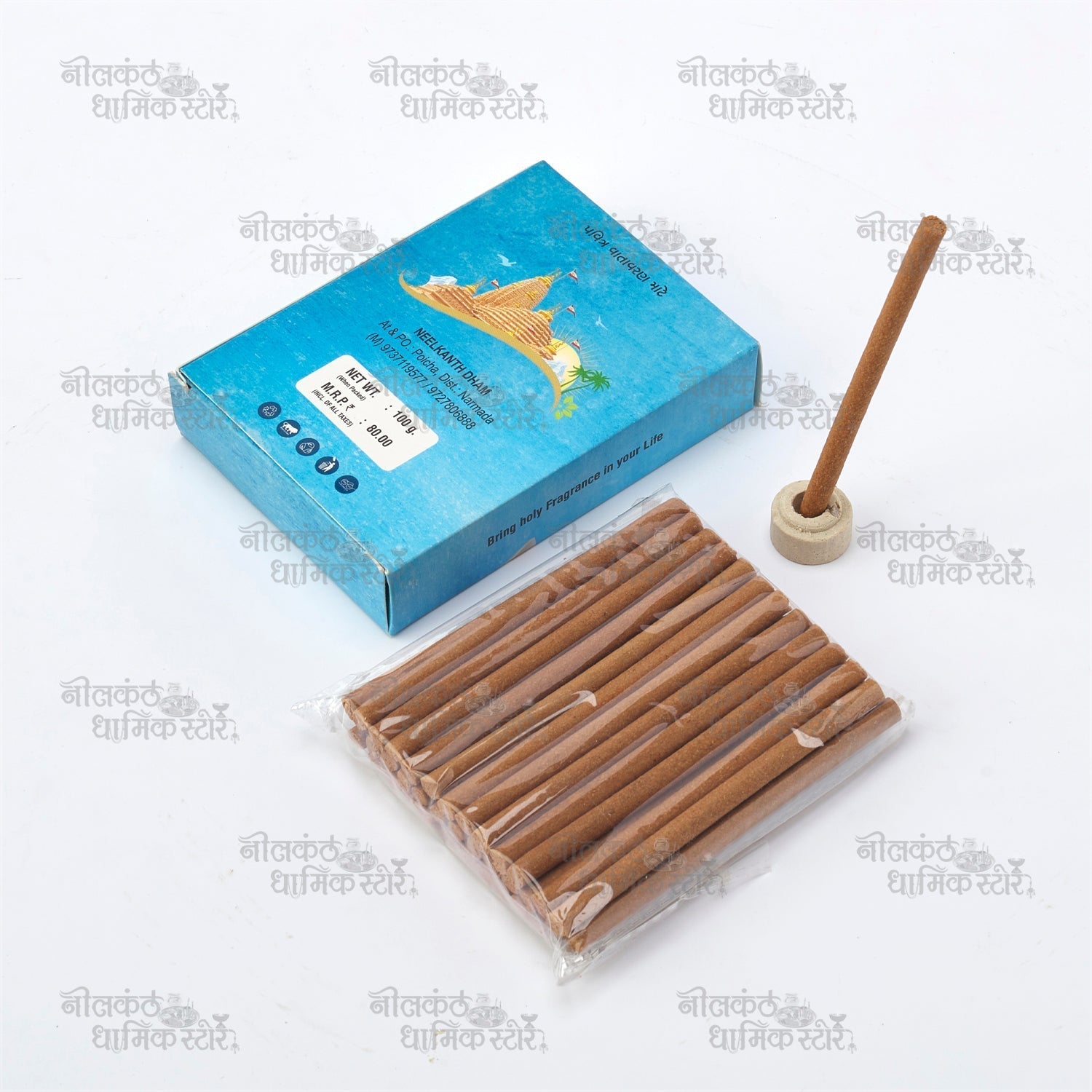 Guggal Dhoop Stick – Pure Loban Guggul Natural Purifying Dhoop by Nilkanthdham