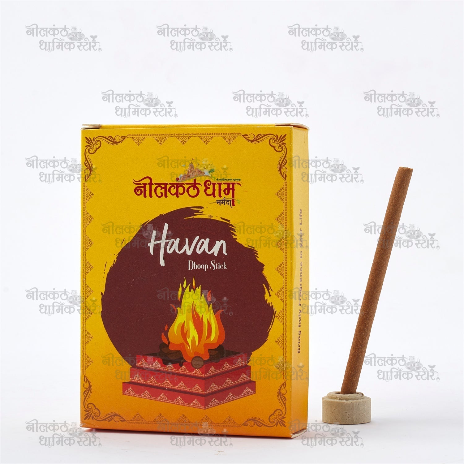 Havan Dhoop Stick – Sacred Herbal Natural Purifying Dhoop by Nilkanthdham