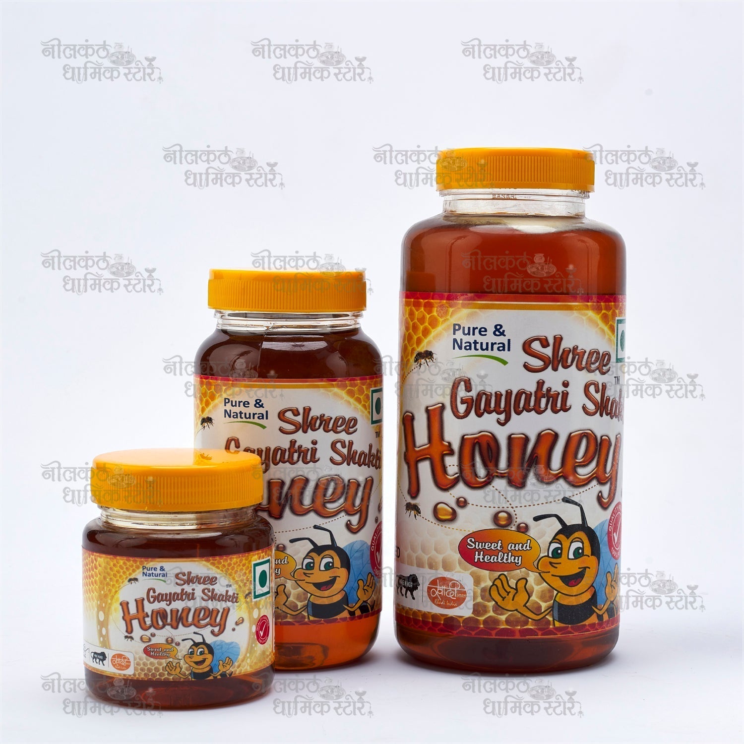 Shree Gayatri Shakti Pure Natural Raw Honey Nutrient Rich by Nilkanth Dham