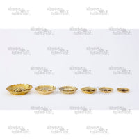 Kachaba Plate Set Pital Brass Turtle Motif Decorative Home Décor by Nilkanth Dham