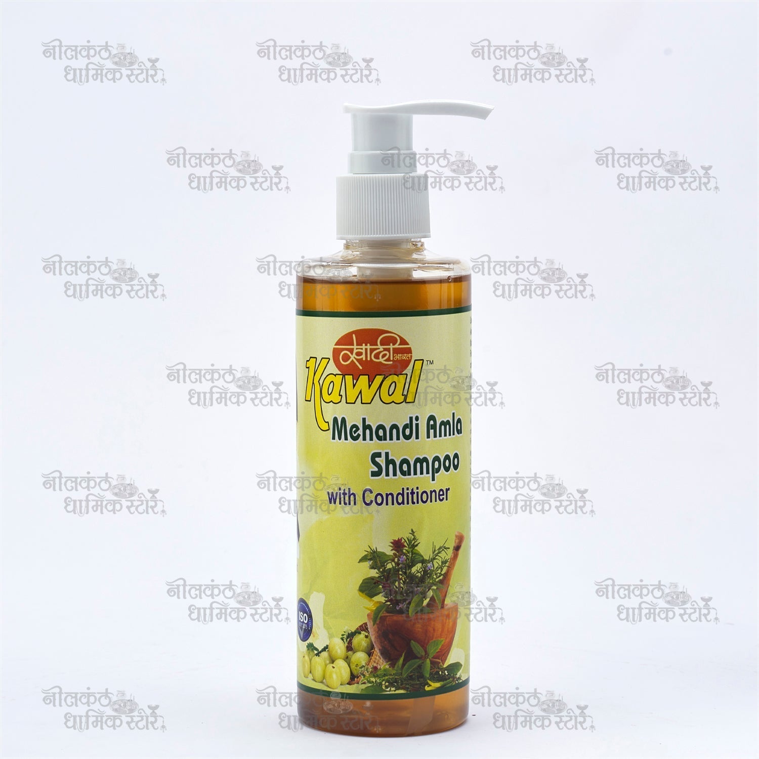 Mehandi Amla Shampoo – Herbal Henna & Amla Shampoo with Conditioner by Nilkanthdham