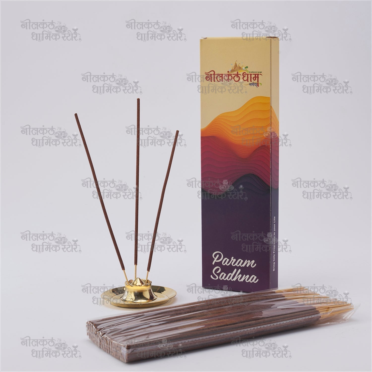 Param Sadhana Agarbatti – Spiritual Natural Long-Lasting Incense Sticks by Nilkanthdham