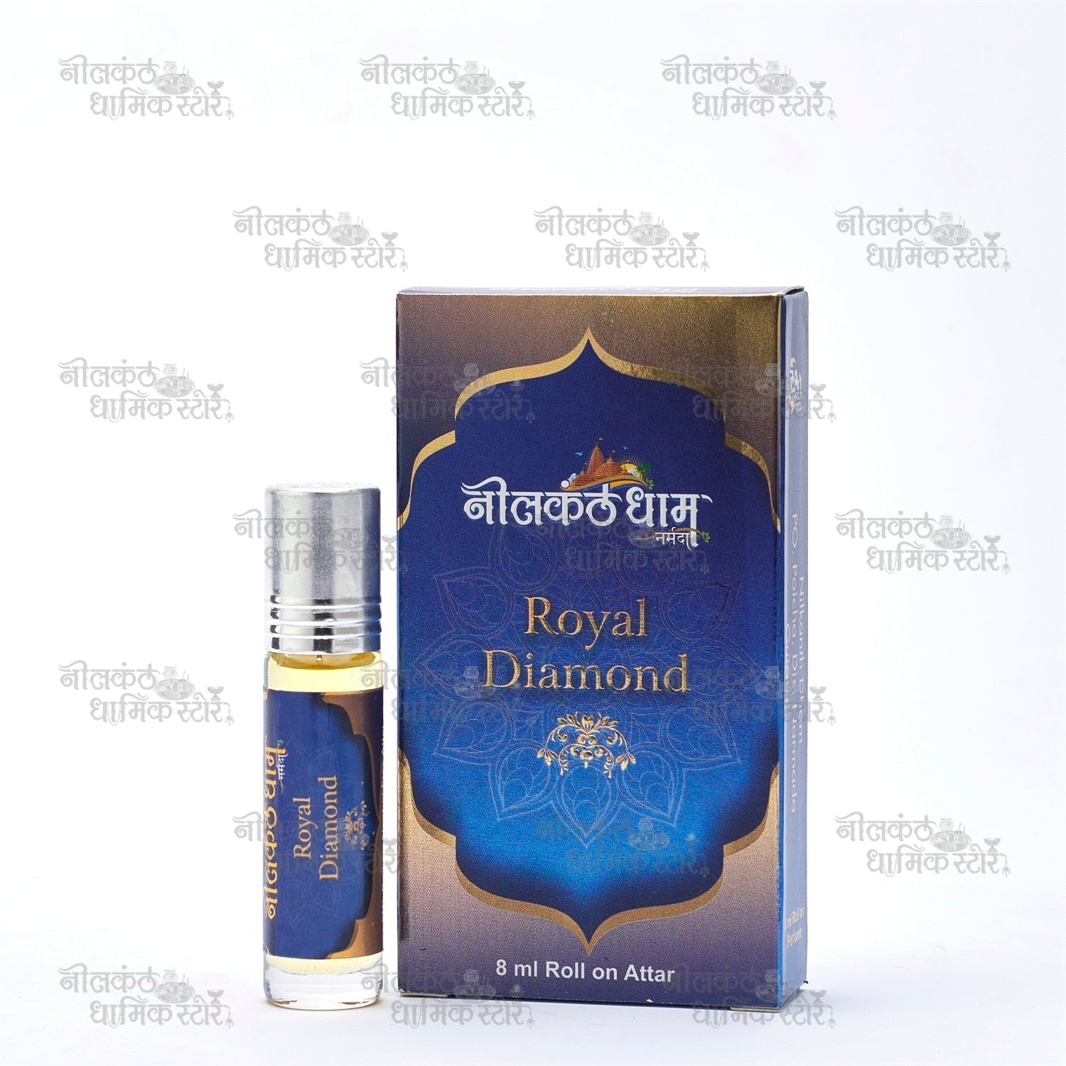 Royal Diamond Attar Bottle – Premium Natural Perfume Oil