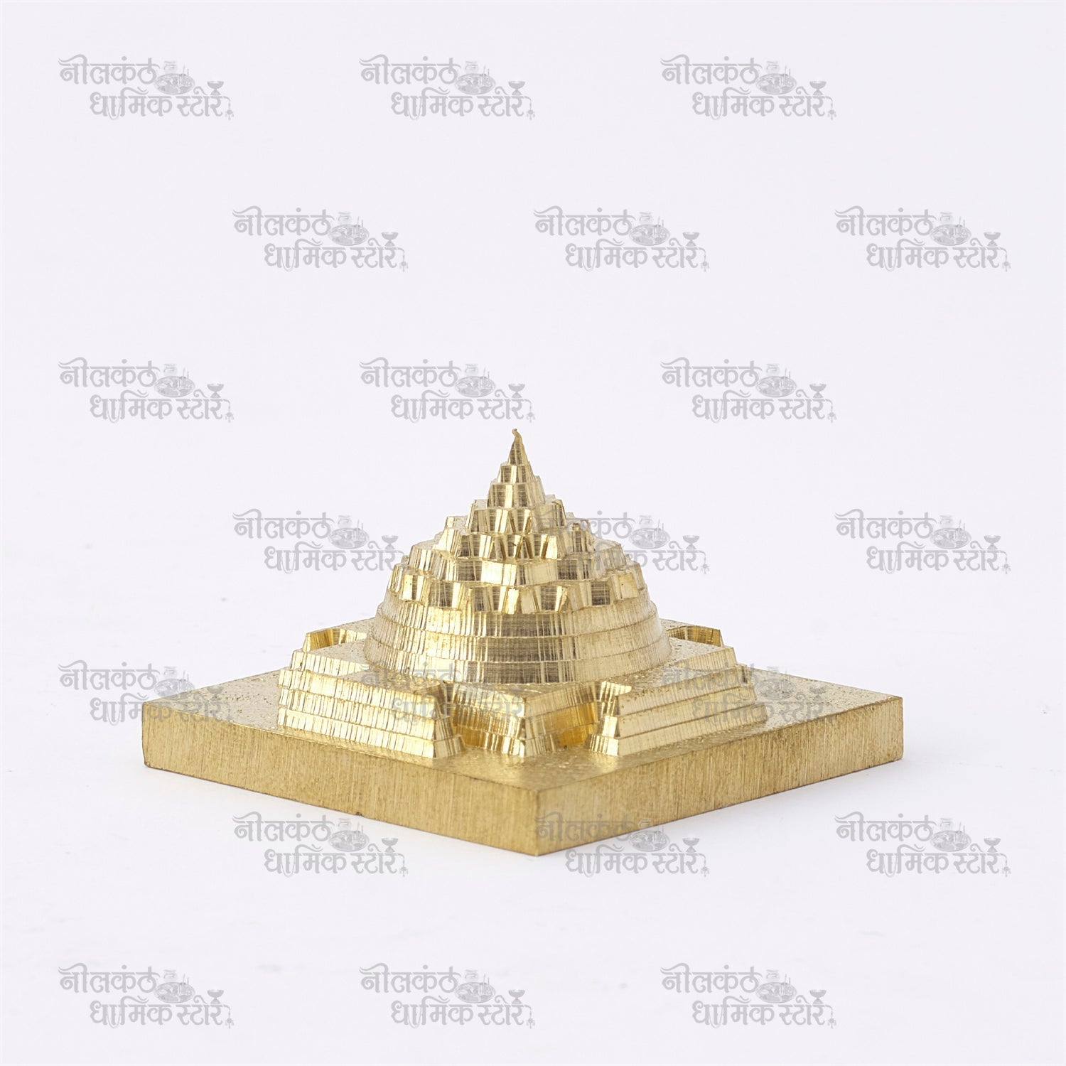 Maha Meru Shree Yantra Small - Sacred Symbol of Wealth and Spiritual Harmony by Nilkanth Dham