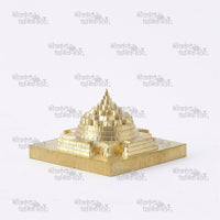 Maha Meru Shree Yantra Small - Sacred Symbol of Wealth and Spiritual Harmony by Nilkanth Dham