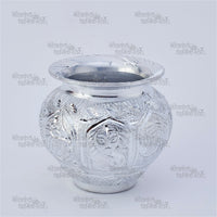 White Metal Pooja Kalash