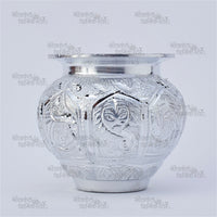 White Metal Pooja Kalash