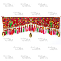 Handmade Traditional Toran Bandhanwar Door Hanging for Festival and Pooja Decoration