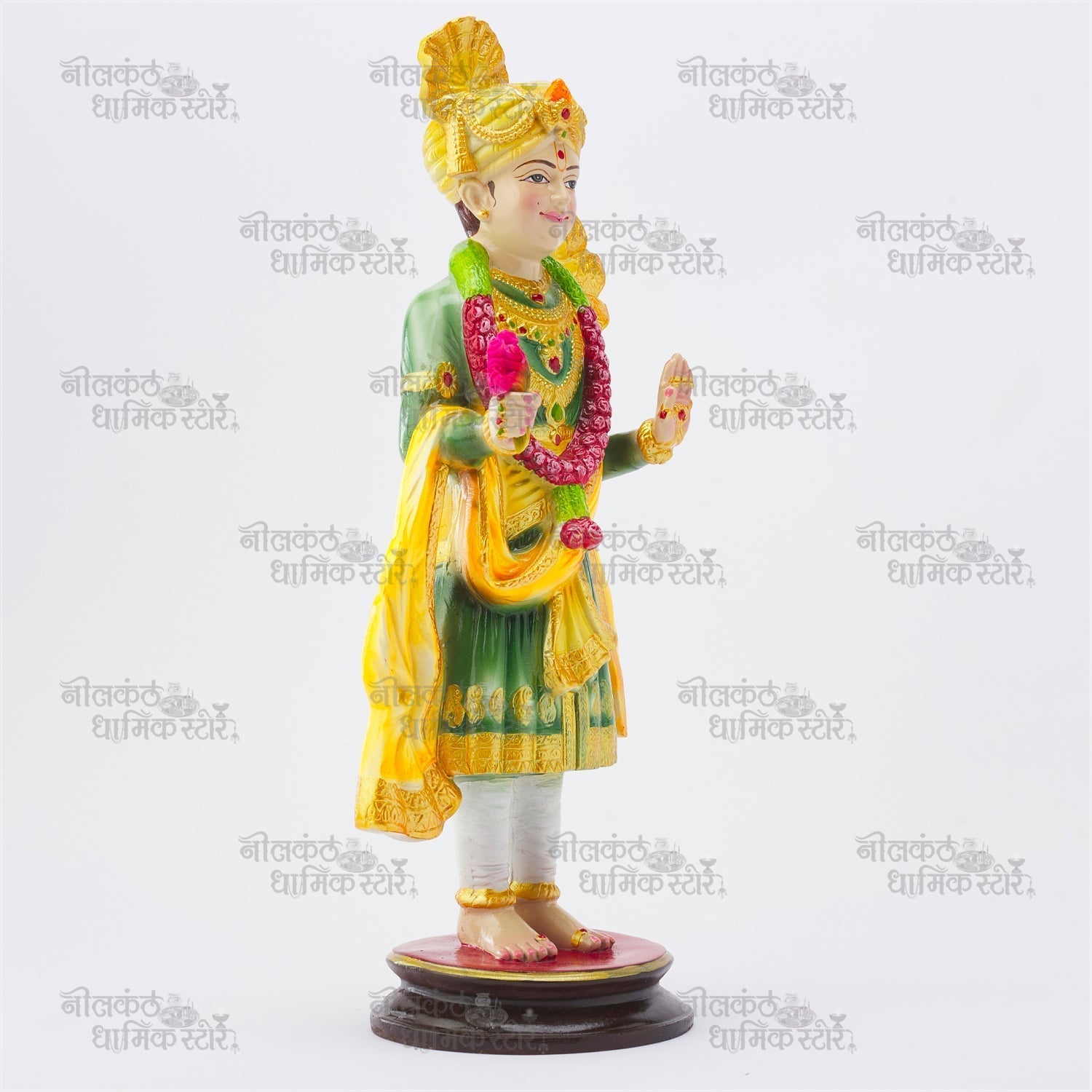 Ubha Ghanshyam Maharaj Murti – Swaminarayan Idol for Pooja