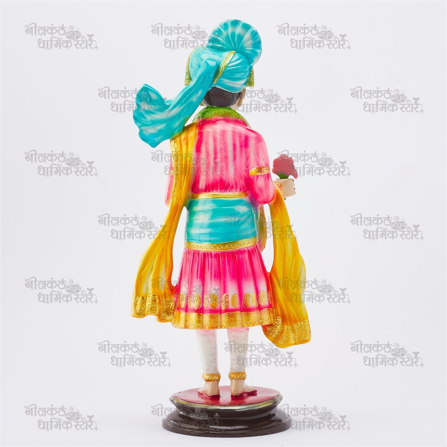 Ubha Ghanashyam Maharaj Murti – Creative Swaminarayan Idol for Pooja Mandir and Home Decor by Nilkanthdham