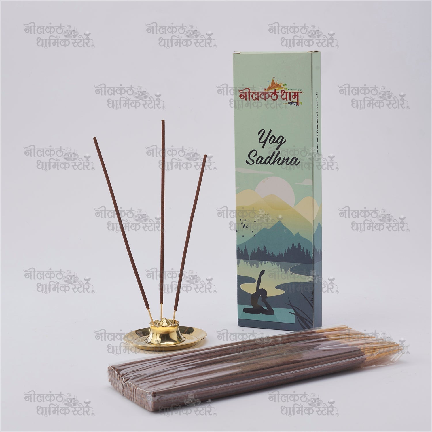 Yog Sadhana Agarbatti – Natural Meditation and Energy Cleansing Incense Sticks